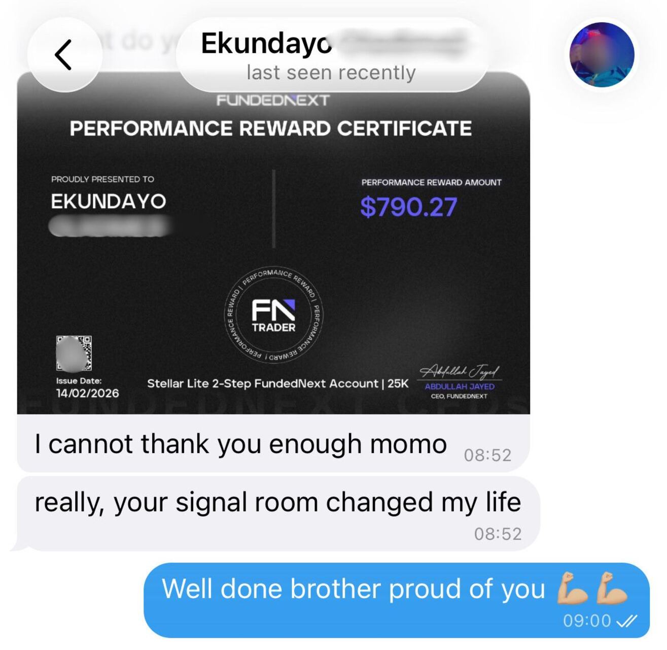 Témoignage étudiant 9